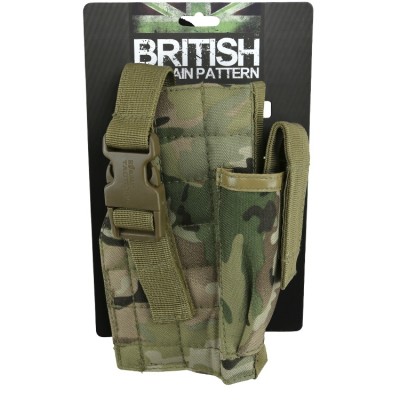 Кобура під пістолет KOMBAT UK Molle Gun Holster with Mag Pouch