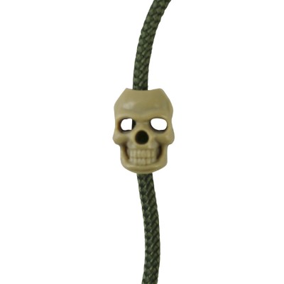 Стопери для шнурка 10шт KOMBAT UK Skull Cord Stoppers