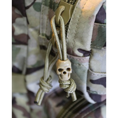 Стопери для шнурка 10шт KOMBAT UK Skull Cord Stoppers