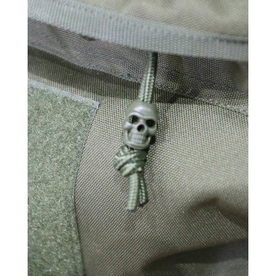 Стопери для шнурка 10шт KOMBAT UK Skull Cord Stoppers