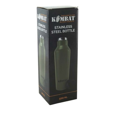 Термос KOMBAT UK Military Steel Bottle 500ml Термос KOMBAT UK Military Steel Bottle 500ml